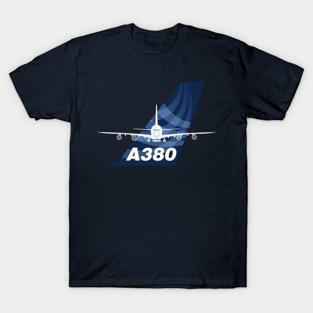 Airbus A380 T-Shirt by visualangel